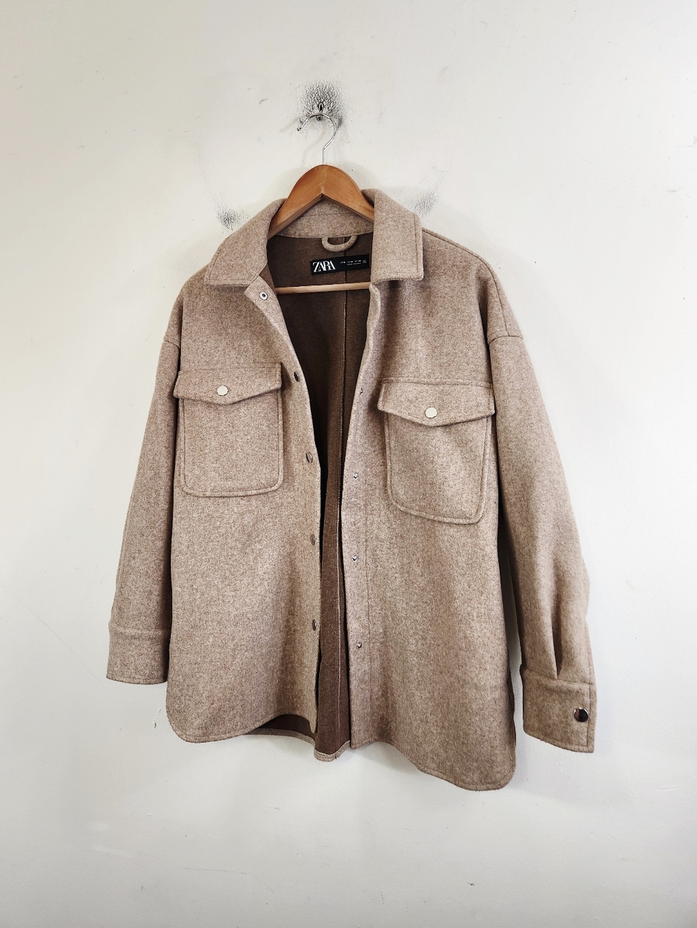 Zara Oversized Utlility Shacket